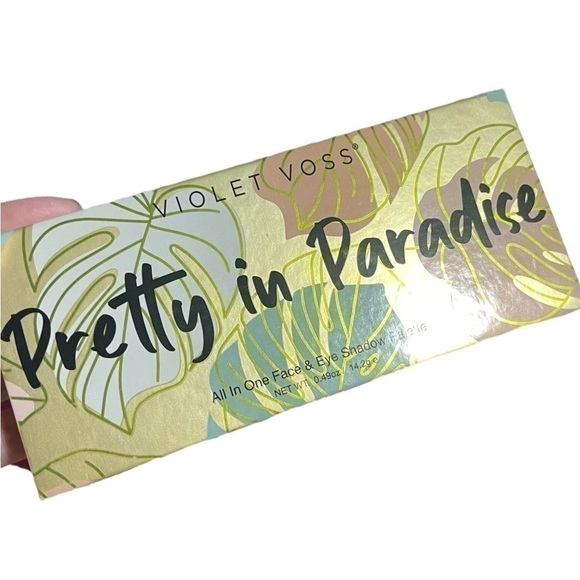 Violet Voss Cosmetics Pretty In Paradise Face & Shadow Palette Brand New In Box - Picture 9 of 12